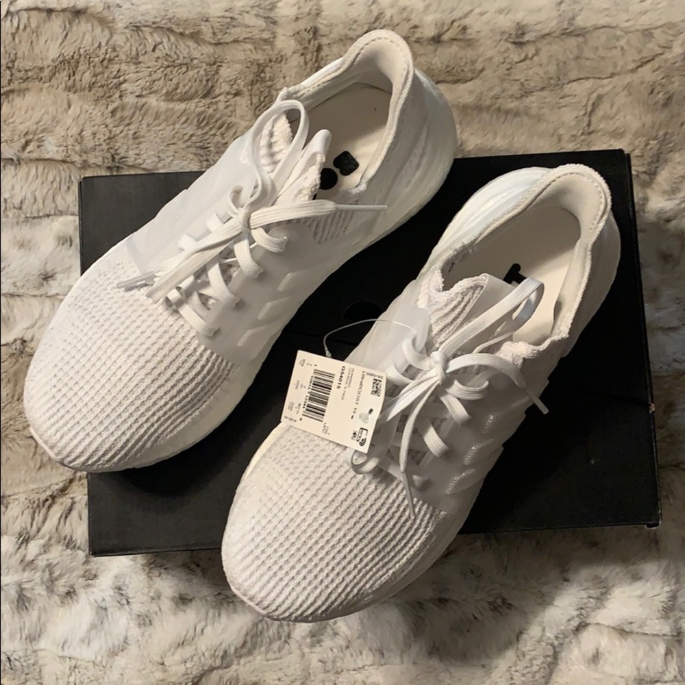Women’s White Adidas Ultraboost 19